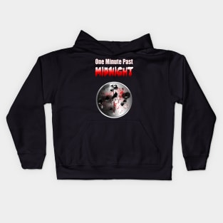 One Minute Past Midnight Doomsday Clock Kids Hoodie